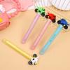 10pcs 0.5mm Creative Soft Rubber Head Cool Sports Car Motorcycle Styling Neutral Pen Black Water Pen Graffiti Hand Account Pen Stationery Gift