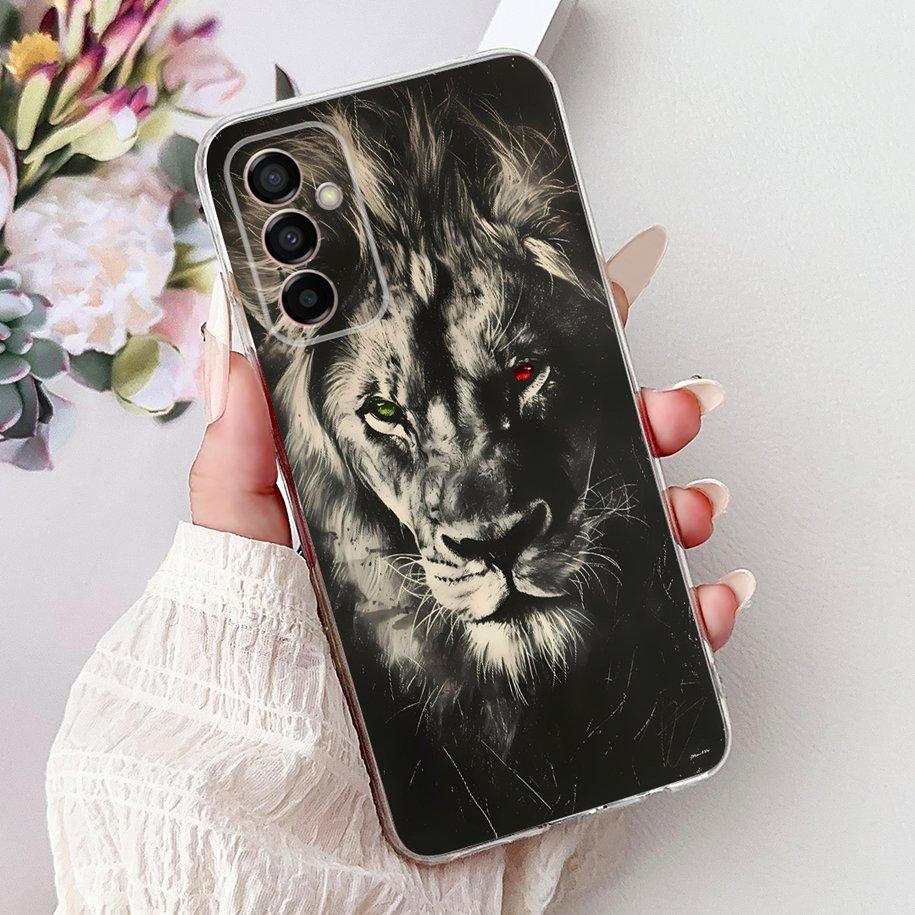 Case For Samsung Galaxy M13 M23 M33 M53 5G Cover SM-M236B SM-M336B SM-M536B SM-M135F Popular Dragon Cartoon Soft Silicone Bumper
