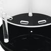 12 Slots Tweezers Shelf Holder, Acrylic Eyelash Extension Tools Storage Holder for Nail Salon,