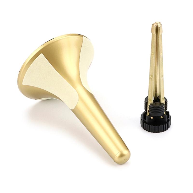 Katlanabilir Trompet Standı Trompet Destek Tutucu Tripod Stand Stabil Metal Bacaklar Trompet Rüzgar Enstrüman Aksesuarı için