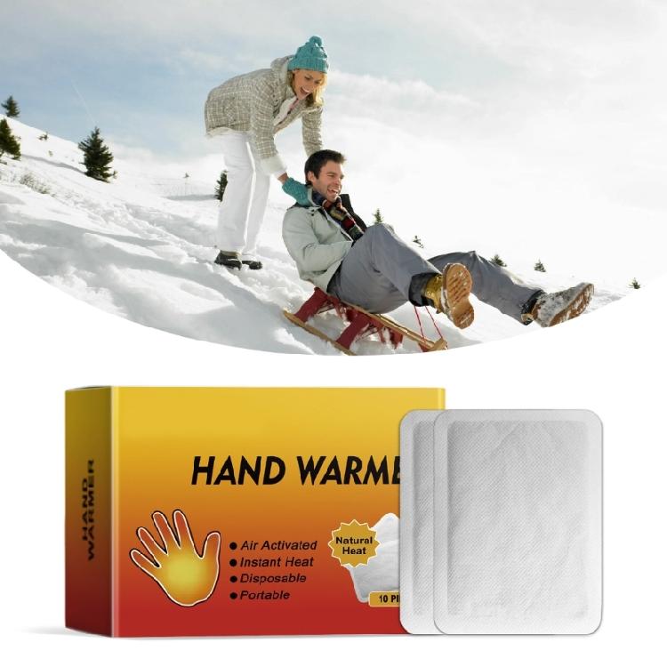 10pcs Air Activated Hand Warmers Providing Continuous Warmth For Various Occasion Including Work School And Leisure