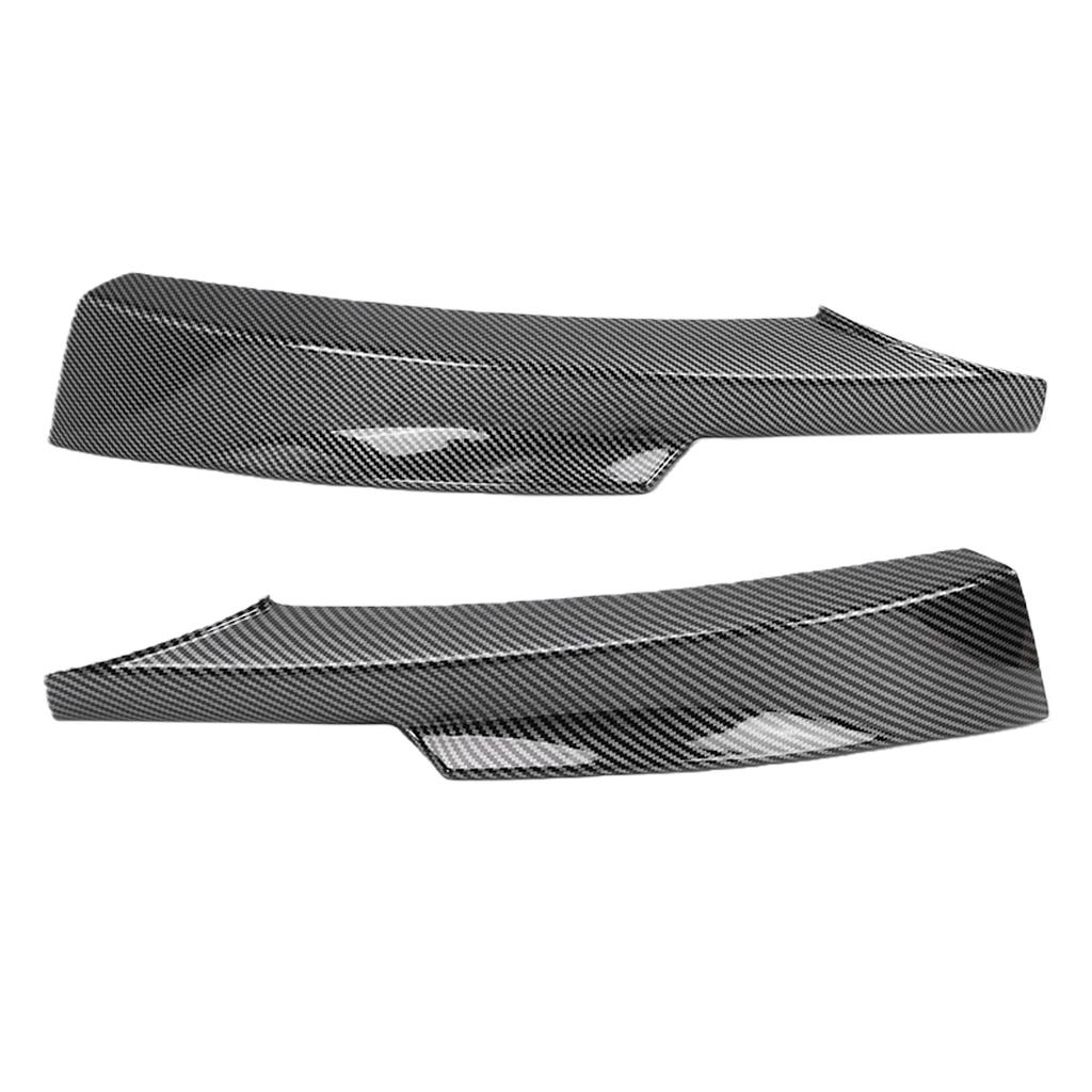Front Bumper Lip Side Splitter Spoiler Carbon Fiber Pattern Replacement for E90 E91 M Sport LCI 2009 2012 Adhesive