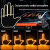 Multi-Function Car Gesture Light & Rear-End Warning Palm Light for Men