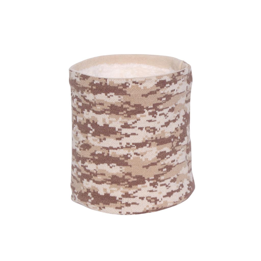 Winter Thickened Neck Cover Men'S Warm Camouflage Neckerchief Outdoor Windproof Cover Mask Scarf Knit Women Neck Gaiter Muffler