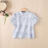 ZANZEA Elegant Women Casual Round Neck Short Sleeve Blouse