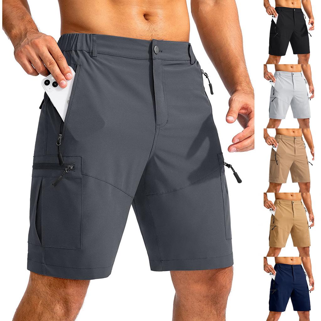 Men's Summer Outdoor Casual Shorts Men's Loose-fitting Sports Golf Shorts