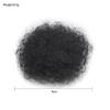 2 PIECES Afro Puffs Natural Black Hair Bun For Kids Curly Chignon Hairpiece Natural Soft ,Clip On Hair Durable For Repeated Use