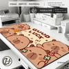 HYBXAXC Large Rubber Nonslip Mouse Pad Gaming Desk Mat Thick Locking Edge Cute Cat Cartoon Style for Office  Gaming