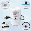 Portable Electric Air Pump for Outdoor Inflatables: Swim Rings, Mats, and Balloons