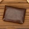 Genuine Leather Coin Purse Vintage Mini Card Holder Cowhide Change Pouch Unisex