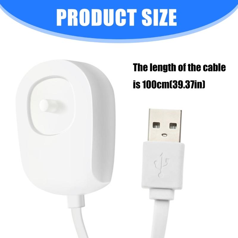 Universal Electric Toothbrush Chargers For HX2021 HX2023 HX2421 HX2 Series PVC Material Safe Charging For Home And Trave