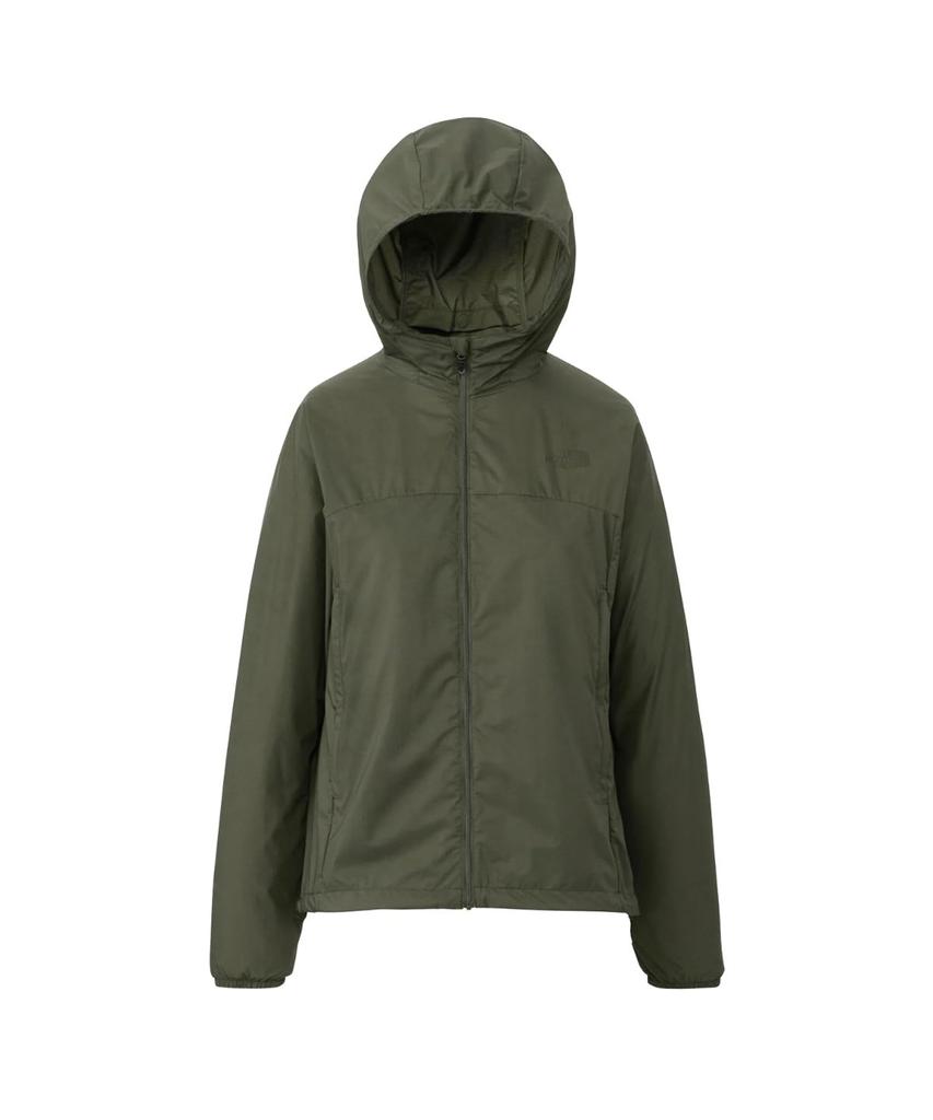 The North Face Swallowtail New Size S Women's Hoodie, Windproof, Water-Repellent, Lightweight, Taupe,