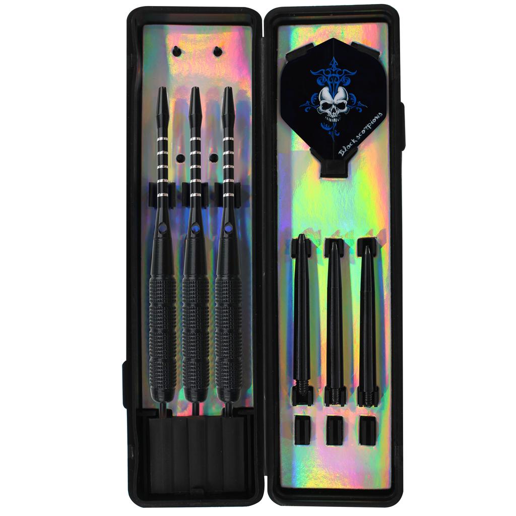 PENPEN Dart Set Black Custom Dart Flights Steel Tip Iron Copper Dart 12240