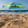 Guarda-sol de praia - riscas