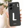 For Xiaomi Poco X8 Pro / X8 Pro Max Lucky Initial Letter Phone Case For Poco X8Pro X 8 Pro Max 5G Soft Silicone Cases Bumpers