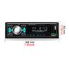 1 Din Radio Car Audio Stereo MP3 Player Bluetooth Multimedia Digital Stereos For Car Universal Colorful With Aux Input USB