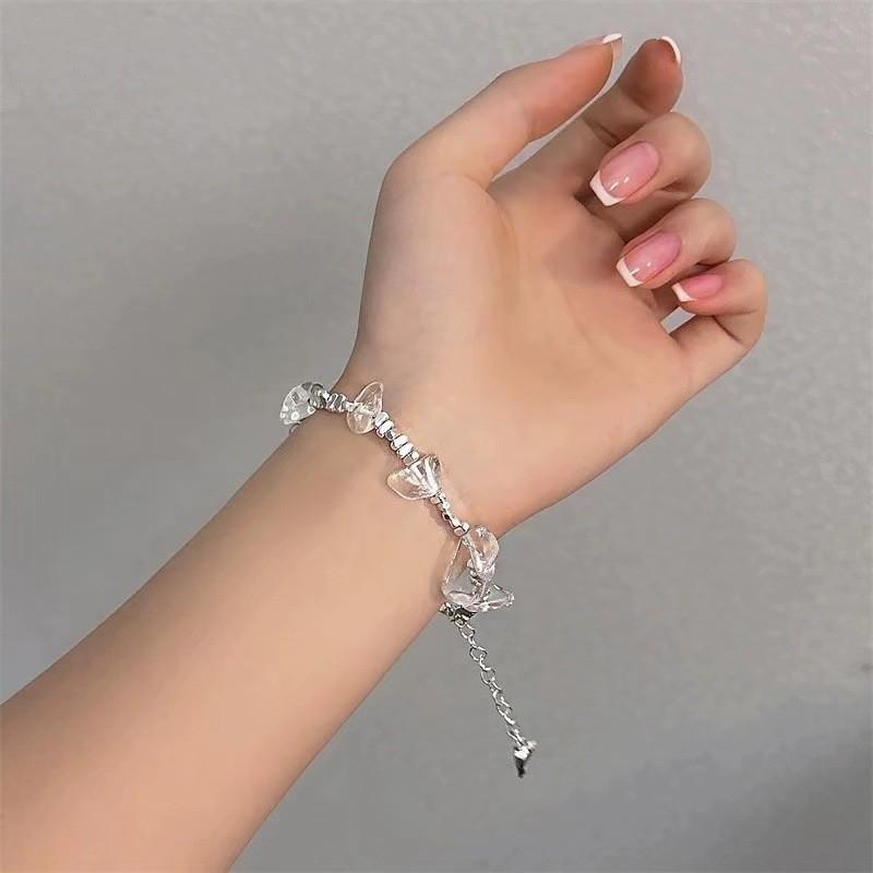 Starry Sophisticated Night Zirconia Bracelet For Women Elegant Copperplated Geometric Hand Jewelry