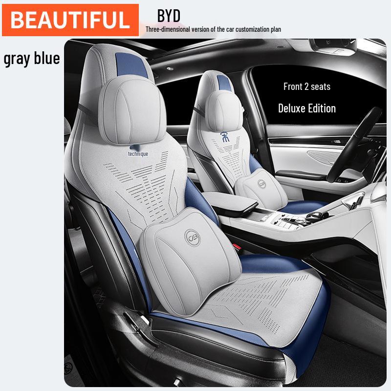 ZFL Sports Leather Car Seat Cushion for BYD Song PLUS - All-Season Cover