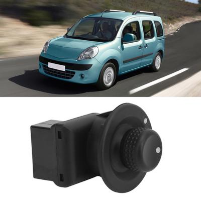 Power Side Door Mirror Switch 255704649R ABS Replacement for Kangoo Master Twingo Megane Trafic