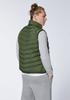 Winter Jacket Chiemsee - Men's Vest with Lining Made of Fashionable Quilted Material (22213201) Green Kombu