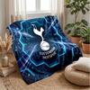Coperta Tema Tottenham Hotspur Morbida Coperta in Flanella Morbida Coperta Plaid Peluche Accogliente Coperta per Divano Letto per Arredamento Casa