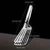 1pc, Multifunctional Stainless Steel Serving Tongs for Buffet, Fish Frying, Bread, Steak, Salad, and Dessert - Kitchen