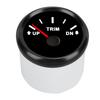 52MM Boat Trim Gauge High Accuracy IP67 Waterproof Stainless Steel 316L Bezel Anti Fog Glass for Yachts Marines 9 to