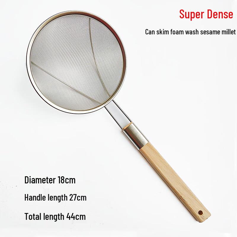 Edelstahl Feinmaschiges Sieb Schöpflöffel