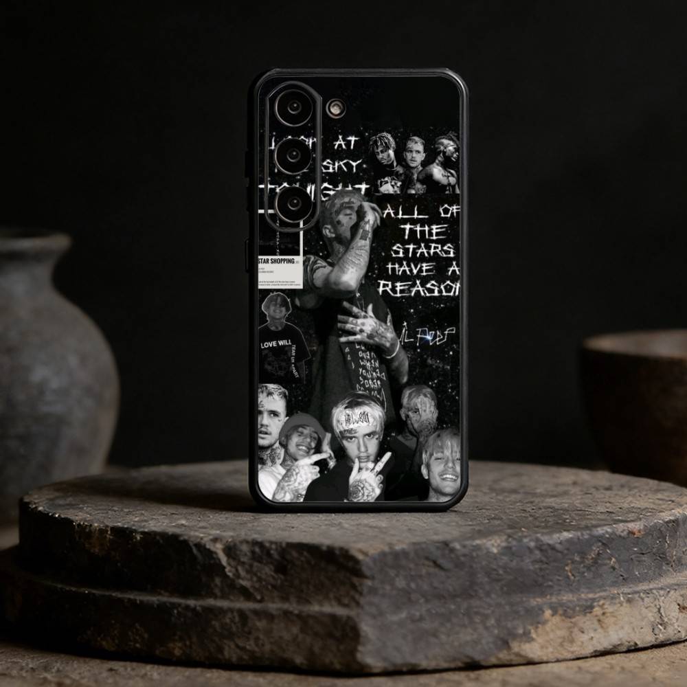 Lil Peep Star Shopping Phone Case For Samsung Galaxy A13,21s,22,31,32,52,53,71,72,73,Soft Black Cover