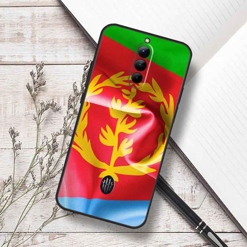 Eritrea Flag Case For ZTE Nubia Red Magic 10 Air 6S 7S 6 7 Pro RedMagic 8 9 8S 9S 10S 11 Pro Plus Cover