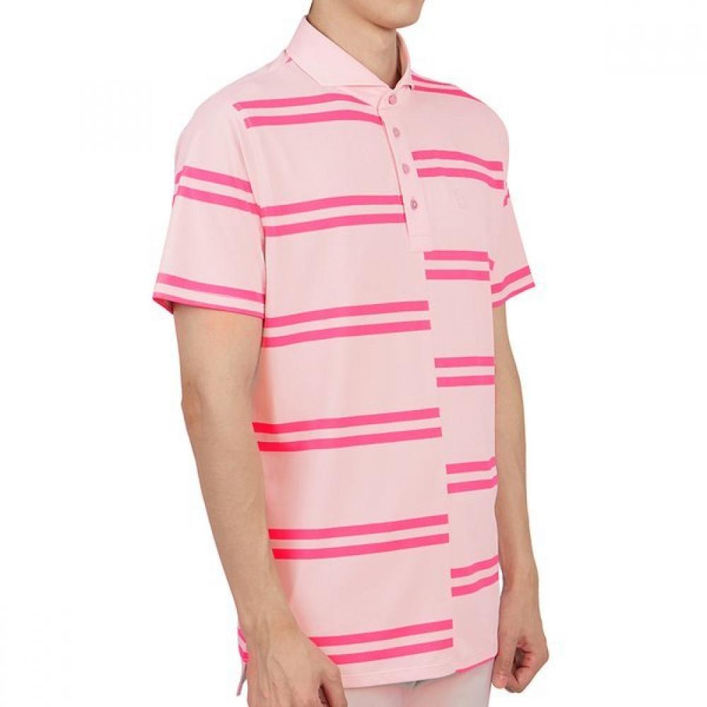 Zipore Golfwear Men S Collar ShorT Sleeve T ShirT g4mS23k182 bluSh
