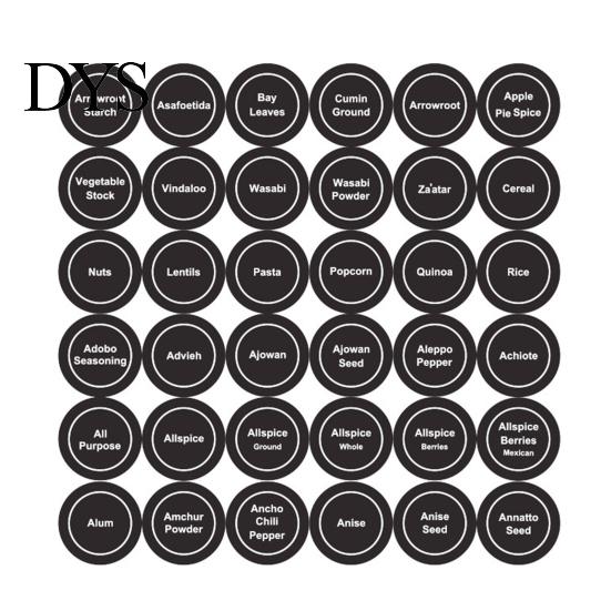 Blackboard Tag Sticker 180Pcs Chalkboard Label Exquisite Waterproof Self-adhesive Kitchen Countertop Spice Bottle Marking Daily Use
