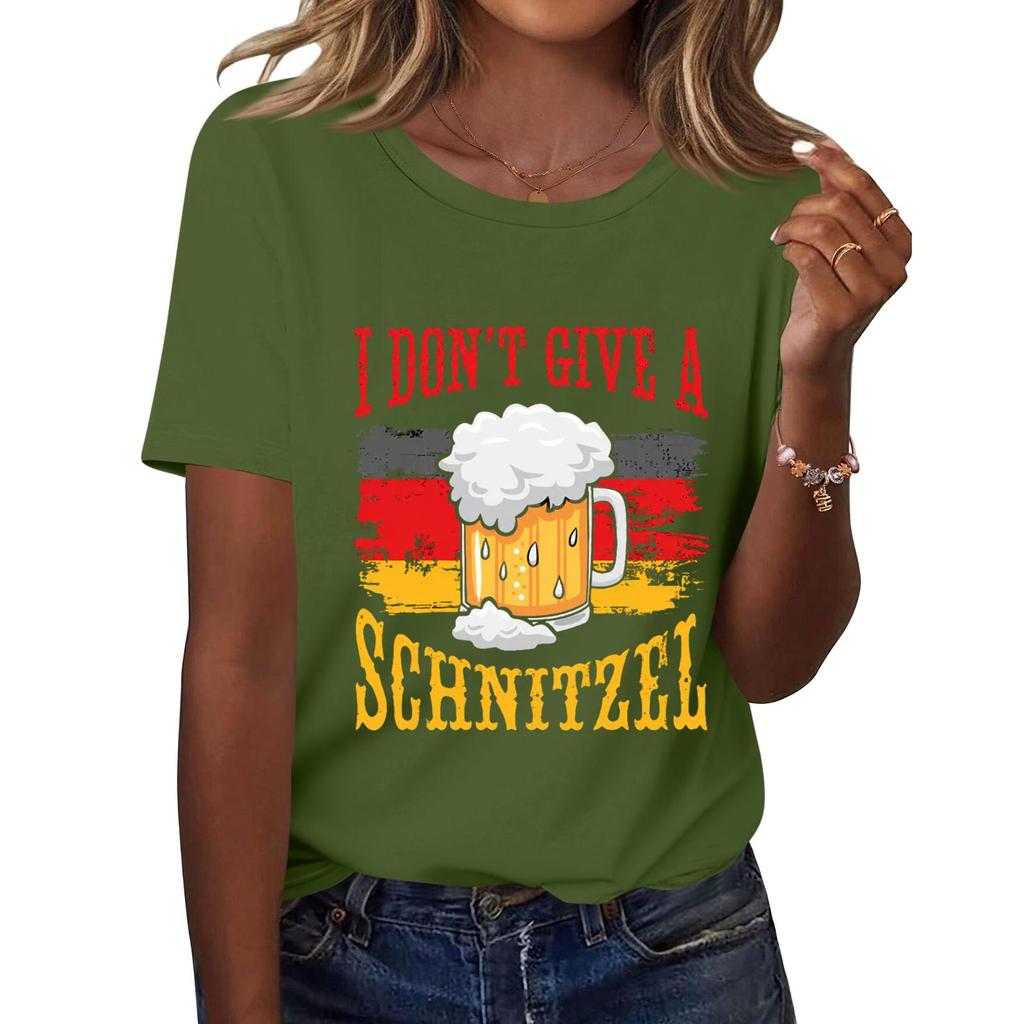 Fashion Casual Unisex Letter Print T-Shirt with Festival Graphic Design - Short Sleeve Round Neck Tee for Men and Women