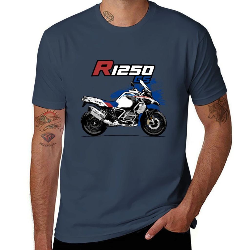 R 1250 GS Adventure T-Shirt Sports Fans Quick Drying Funnys for a Boy Men Clothes