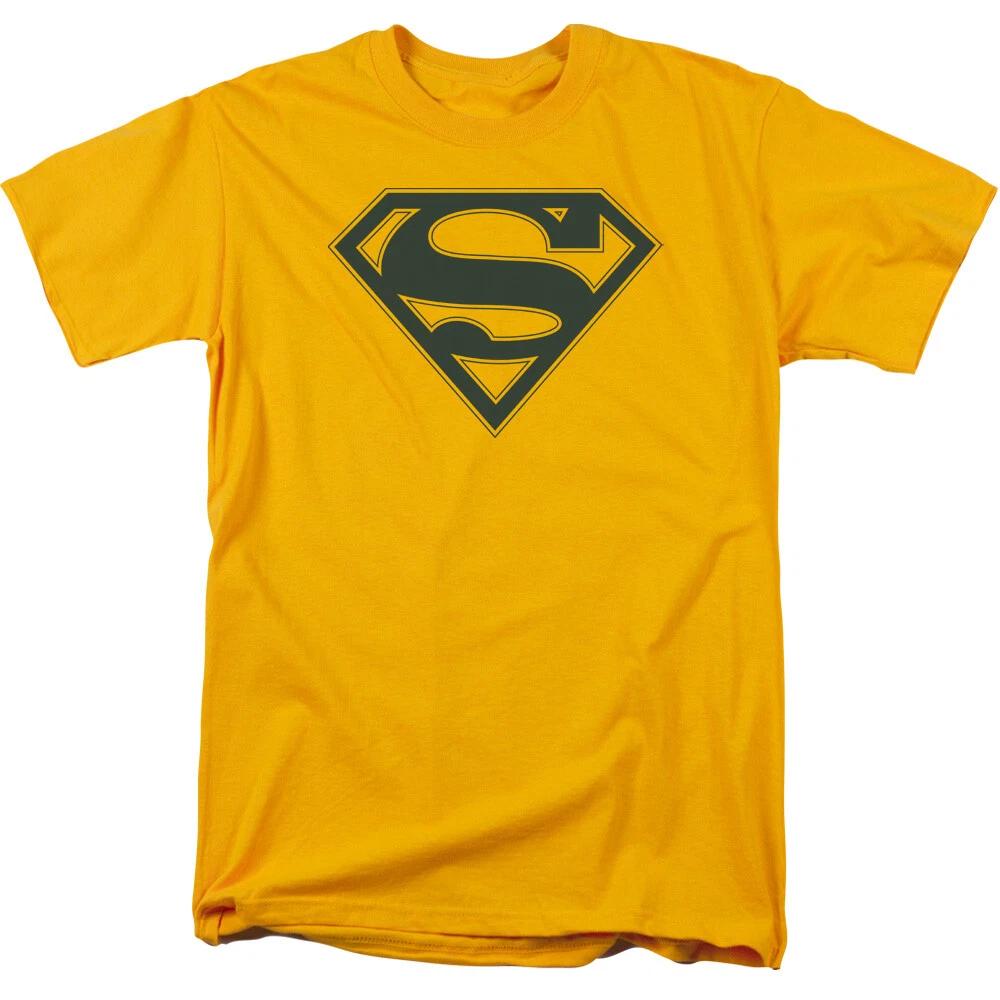 Superman  Navy & Gold Shield  T-Shirt M