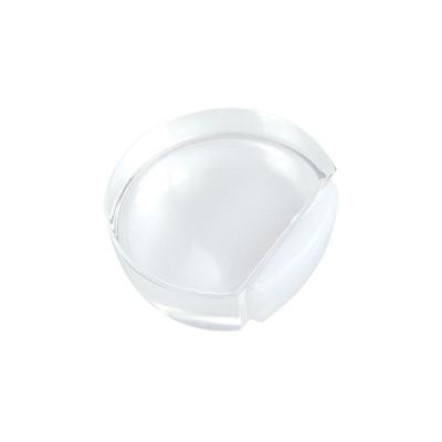 Butée de porte transparente adhésive transparente sans perçage en silicone épaissi Butée de porte silencieuse Bloc de porte en PVC Porte
