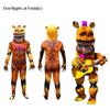 Five At Nights Freddys Childrens Cosplay Costume Halloween Masquerade Suit