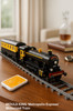 MOULD KING 12010 Technical City Train Motorized Magic Remote Control Train Model Building Blocks Bricks Kids Toys Christmas Gift