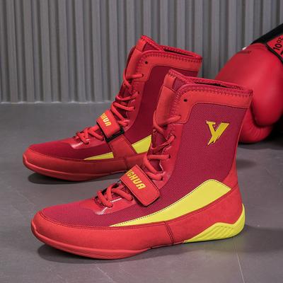Boxschuhe, Trainingsschuhe, Ringerschuhe, 2025 neue Herren-Sanda-Schuhe, High-Top Kampf-Ringerstiefel