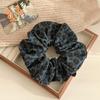 New Autumn/Winter Large Leopard Pattern Large Intestine Hairband Balls Hair Rope Lazy Wind Rope Versatile Hair Accessories