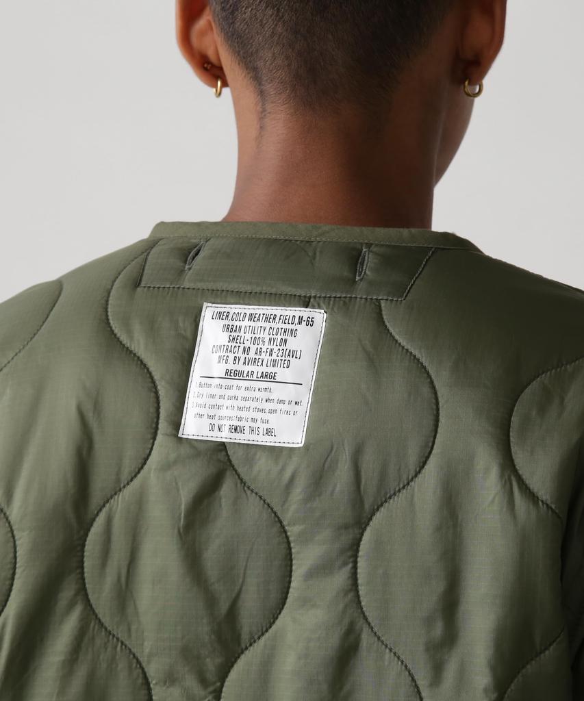 AVIREX QILTING LINER JACKET men's M 310 olive 783-5952042
