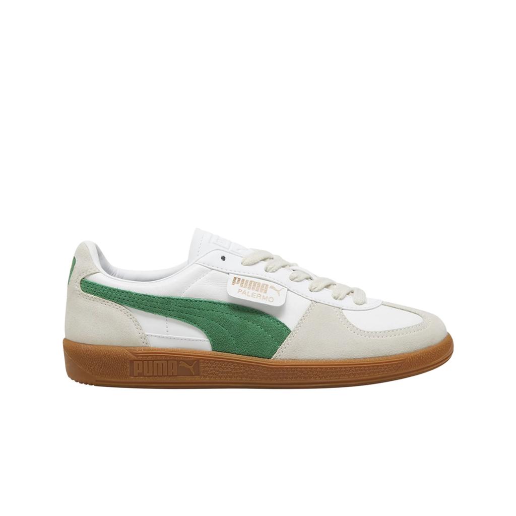 Puma Palermo Leather White Archive Green