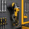 Angle Grinder Accessory Rack Organizer, Wall Mount with Disc Storage Bracket, Heavy Garage Tool Duty Cutting Machines Holder, for Workshop DIY Bracket