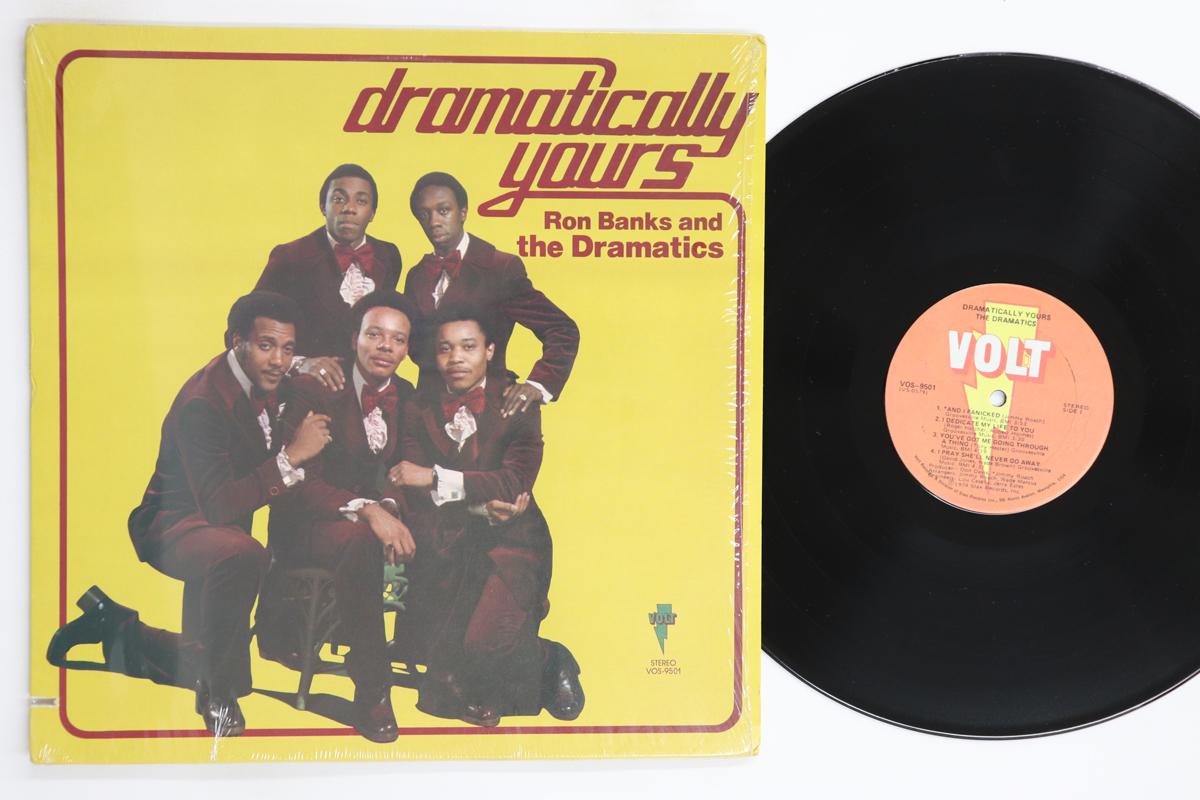 

LP Record RON BANKS DRAMATICS Dramatically Yours VOS9501 Volt 1974 US SoulFunk Used