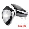 Gloss Black Rearview Mirror Cover for Volkswagen Golf 8 MK8 GTE GTD GTI