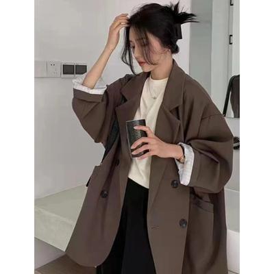 Petit costume d'extérieur pour femmes 2024 printemps et automne nouvelle mode coréenne Sle élégant ample preppy costume haut de gamme pour femmes