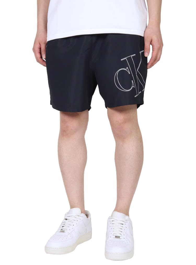 Swimwear Swim Shorts Swimwear CALVIN KLEIN L Black [Calvin Klein] Men s ck037-1 [Item]