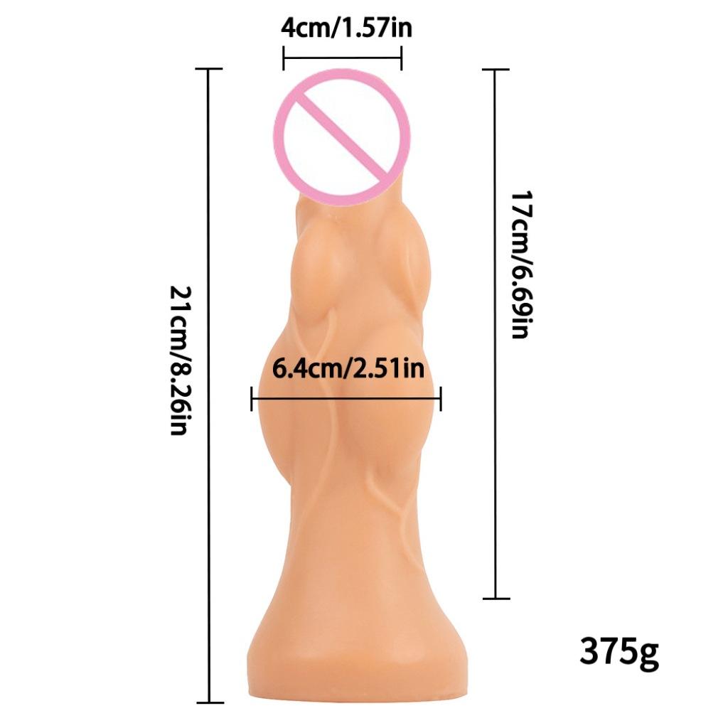 Simulation Shaped Phallus With Ball Shaped Posterior Anal Plug  Fake Penis  Gay Homosexual Sex Toy