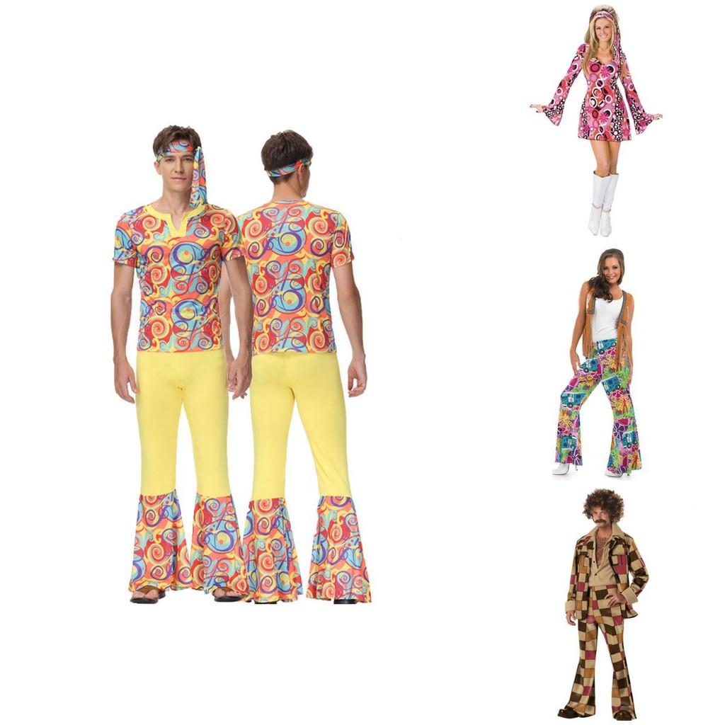 Stylish And Beautiful 70s Disco Costume Set For Adults Get Ready To Shine!
