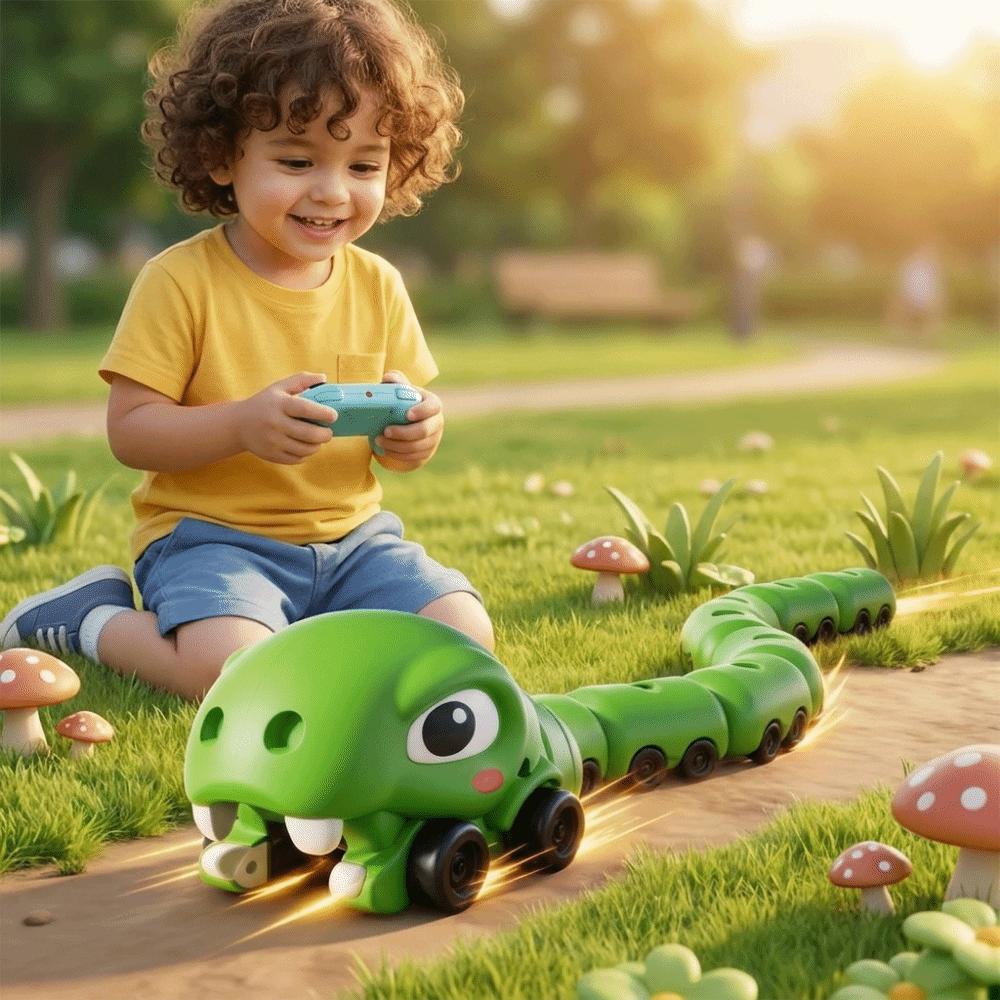 Remote Control Battle Interactive Toy Magnetic Remote Control Toy Car Greedy Snake Car Kids